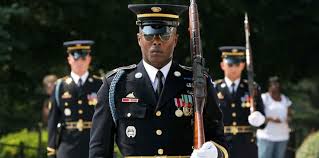 tomb unknown soldier guard uniform guards army honor female monument made google